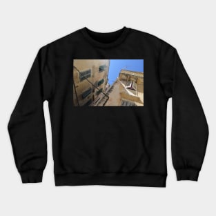 A View of Corfu Town, Greece Crewneck Sweatshirt